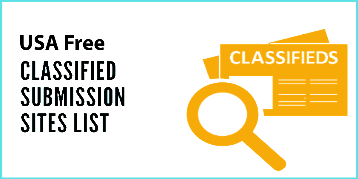 Top 2000+ USA Classified Submission Sites List